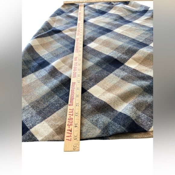 VTG Chadwick Maxi Skirt Plaid Womens Size 14 High Rise Wool Blend Cottagecore - Picture 5 of 13